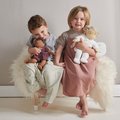 Bábika handrová Baby Lola Doll ThreadBear 35 cm z jemnej mäkkej bavlny s odnímateľnou plienkou