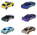 Mașinuță JDM Legends Deluxe Majorette metalice, 6 tipuri diferite, cu cutie de colecție; lungime 7,5 cm; 1:64