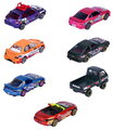 Mașinuță JDM Legends Deluxe Majorette metalice, 6 tipuri diferite, cu cutie de colecție; lungime 7,5 cm; 1:64