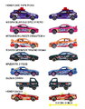 Mașinuță JDM Legends Deluxe Majorette metalice, 6 tipuri diferite, cu cutie de colecție; lungime 7,5 cm; 1:64