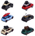 Mașinuță Mini Deluxe Majorette din metal, 6 tipuri diferite, cu cutie de colecție; lungime 7,5 cm; 1:64