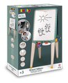 Tabuľa na kriedu a magnetky obojstranná Ultimate Easel Smoby s paletou na farby a úložným priestorom 13 doplnkov 125 cm výška