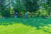 Futbalové bránky Panna steel football goal Exit Toys skladacie oceľový rám 2 kusy 150*60 cm