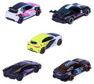 Autíčka Neon Racer 5 Giftpack Majorette set metalic de 5 tipuri, în ambalaj cadou, lungime 7,5 cm