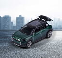Garaj cu platformă de prezentare Mini Showroom Majorette cu model metalic de mașinuță Mini 1:64, de la 5 ani