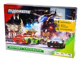 Adventný kalendár s autíčkami Advent Calendar Majorette 24 prekvapení so 16 doplnkami od 5 rokov