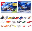 Calendar Advent cu mașinuțe Advent Calendar Mountain Rescue Majorette 8 modele și 16 accesorii