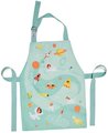 Zástera pre deti vesmír Outer Space Apron ThreadBear s ochrannou vrstvou od 3-6 rokov