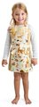 Zástera pre deti lesné zvieratká Forest Friends Apron ThreadBear s ochrannou vrstvou od 3-6 rokov