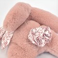 Plyšový zajačik Bunny Pink Doudou et Compagnie ružový 25 cm od 0 mes