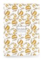 Plyšový zajačik na maznanie Bunny Comforter Ocher Doudou et Compagnie v darčekovom balení žltý 29 cm od 0 mes