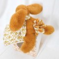 Plyšový zajačik na maznanie Lapin Doudou et Compagnie v darčekovom balení rôzne farby 16 cm od 0 mes