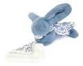 Plyšový zajačik na maznanie Lapin Doudou et Compagnie v darčekovom balení rôzne farby 16 cm od 0 mes