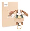 Plyšové zvieratko s melódiou Music Box Les Rikikis Doudou et Compagnie v darčekovom balení rôzne druhy 20 cm od 0 mes