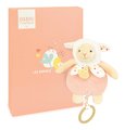 Plyšové zvieratko s melódiou Music Box Les Rikikis Doudou et Compagnie v darčekovom balení rôzne druhy 20 cm od 0 mes