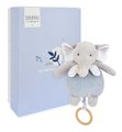 Plyšové zvieratko s melódiou Music Box Les Rikikis Doudou et Compagnie v darčekovom balení rôzne druhy 20 cm od 0 mes