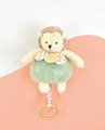 Plyšové zvieratko s melódiou Music Box Les Rikikis Doudou et Compagnie v darčekovom balení rôzne druhy 20 cm od 0 mes