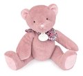 Plyšový medvedík L'Ours Doudou® Bear Pink Doudou et Compagnie ružový 25 cm od 0 mes