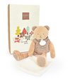 Plyšový medvedík Bear Sweety Doudou et Compagnie v darčekovom balení hnedý 25 cm od 0 mes