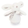Plyšový zajačik Musical Night Light White Doudou et Compagnie s hudbou bielym šumom a svetlom biely 16 cm od 0 mes