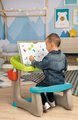 Lavica na kreslenie a magnetky Little Pupils Desk Smoby s obojstrannou tabuľou a úložným priestorom s 92 doplnkami