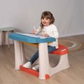 Lavica na kreslenie Magical Desk Smoby Kresli a zmaž s 3 odkladacími priestormi a 12 doplnkami od 24 mes