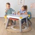 Kreatívny stôl pre deti na kreslenie Kid Creative Table Smoby s 3 odkladacími priestormi 11 doplnkov s fixkami a obrázkami 70*70*47 cm od 24 mes