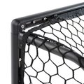 Futbalová bránka Scala aluminium football goal Black Exit Toys hliníkový rám 120*80 cm čierna