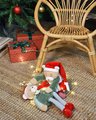 Plyšový elf medvedík Prankster Elf Party Favor Doudou et Compagnie s domčekom 27 cm od 0 mes