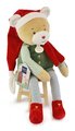Plyšový elf medvedík Prankster Elf Party Favor Doudou et Compagnie s domčekom 27 cm od 0 mes