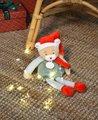 Plyšový elf medvedík Prankster Elf Party Favor Doudou et Compagnie s domčekom 27 cm od 0 mes