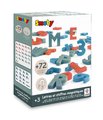 Magnetické písmenká ABC a Čísla Magnetic Letters&Numbers Smoby so znakmi dvojfarebné 72 kusov