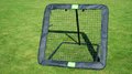 Odrazová sieť futbalová Kickback rebounder Exit Toys veľká polohovateľná oceľový rám 124*124 cm