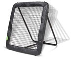 Odrazová sieť futbalová Kickback rebounder L Exit Toys veľká polohovateľná oceľový rám 124*124 cm ET43031010