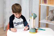 Kreslenie so svetelným projektorom Drawing Light Smoby s 3 modulmi s nastaviteľnou hĺbkou ostrosti 192 ilustračných vzorov od 4 rokov