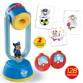 Kreslenie so svetelným projektorom Paw Patrol Drawing Projector Smoby s 2 modulmi s nastaviteľnou hĺbkou ostrosti 128 doplnkov od 4 rokov