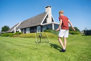 Odrazová sieť futbalová Tempo multisport rebounder Exit Toys polohovateľná oceľový rám 100*100 cm