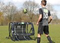 Odrazová sieť futbalová Kickback football rebounder Exit Toys multifunkčná oceľový rám 124*90 cm