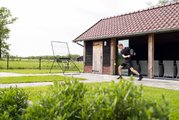 Odrazová sieť na padel Smash Padel Rebounder Exit Toys tréning techník a úderov s nastaviteľným napätím siete