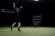 Odrazová sieť na padel Smash Padel Rebounder Exit Toys tréning techník a úderov s nastaviteľným napätím siete