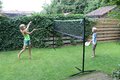 Multifunkčná sieť na loptové hry adjustable sport net Exit Toys 155*300 cm oceľový rám nastaviteľná výška