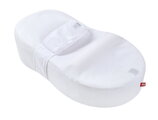Hniezdo na spanie pre bábätká Cocoonababy® 10° Fleur de Coton® White Red Castle s napínacou plachtou biele od 0-3 mes
