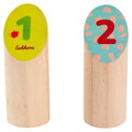 Drevená hra s hádzaním kolíkov Throwing Game Sticks Outdoor Eichhorn 13 kolíkov s priemerom 45 mm od 3 rokov EH4464