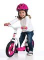 Balančné odrážadlo Learning Bike Smoby s nastaviteľnou výškou sedadla bielo-ružové od 24 mes