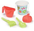 Fúrik s náradím na záhradu Garnished Wheelbarrow Set Écoiffer s krhlou vedrom 5 doplnkov od 18 mes
