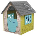 Záhradný domček My First Playhouse Dohány béžový s kvetinkou na streche od 24 mes