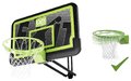 Basketbalová konštrukcia s doskou a flexibilným košom Galaxy wall mount system black edition Exit Toys oceľová uchytenie na stenu nastaviteľná výška