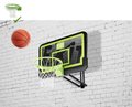 Basketbalová konštrukcia s doskou a flexibilným košom Galaxy wall mount system black edition Exit Toys oceľová uchytenie na stenu nastaviteľná výška