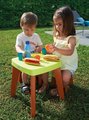 Stôl s dvoma stoličkami Garden&Seasons Écoiffier s potravinami 10 doplnkov výška 38 cm od 12 mes