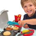 Grill de grădină Garden&Seasons Écoiffier cu hamburgeri și 19 accesorii de la 18 luni